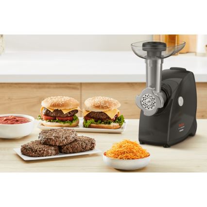 Mașină de tocat carne 9 în 1 Tefal 2000W/230V negru