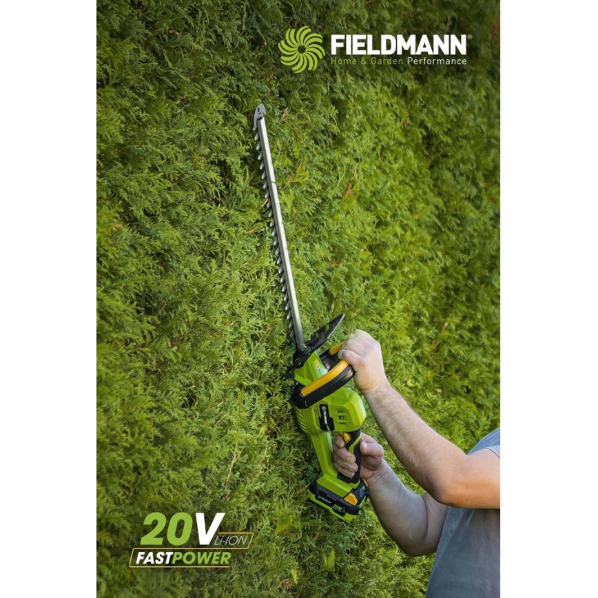 Mașină electrică de tuns gard viu 20V Fieldmann
