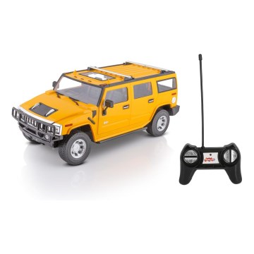 Mașină teleghidată Hummer H2 galbenă