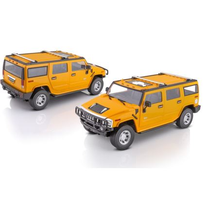 Mașină teleghidată Hummer H2 galbenă