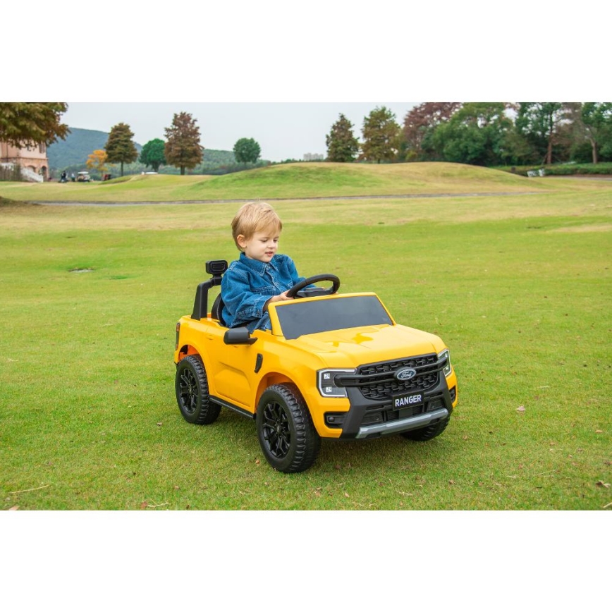 Mașinuță electrică Ford Ranger 60W/4500 mAh galben