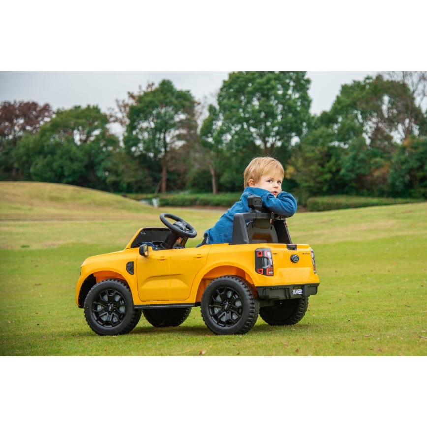 Mașinuță electrică Ford Ranger 60W/4500 mAh galben