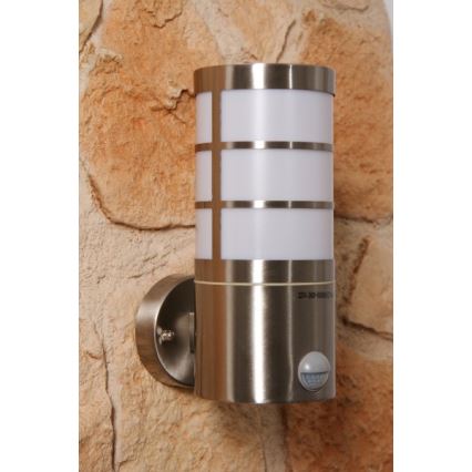 Philips Massive 16334/47/10 - Corp de iluminat perete exterior cu senzor CALGARY 1xE27/14W/230V
