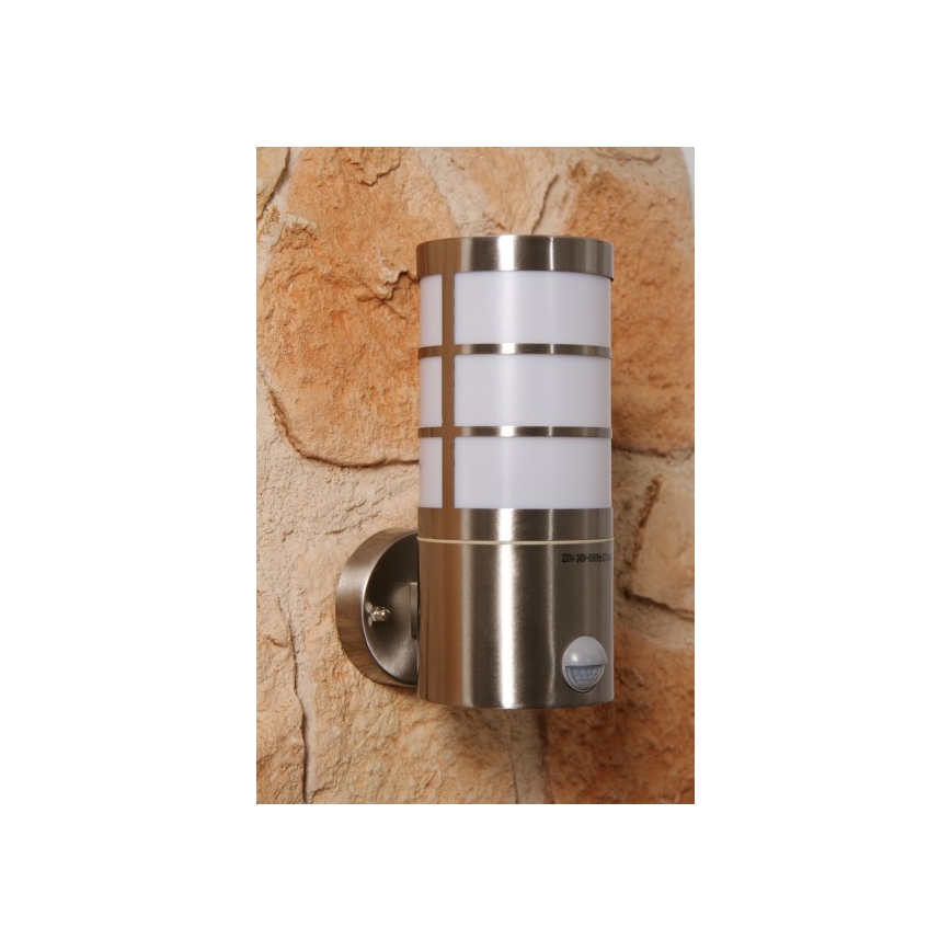 Philips Massive 16334/47/10 - Corp de iluminat perete exterior cu senzor CALGARY 1xE27/14W/230V