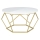 Măsuță de cafea DIAMOND 40x70 cm alamă/alb