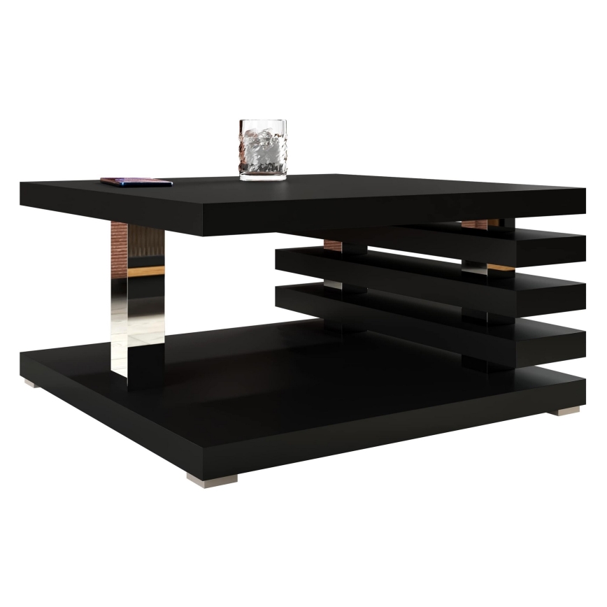 Măsuță de cafea KYOTO 31x60 cm negru mat