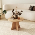 Măsuță de cafea MUSHROOM 40x60 cm stejar safir