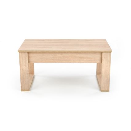 Măsuță de cafea NEA 52x110 cm bej/stejar sonoma