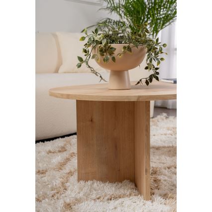 Măsuță de cafea NEL, stejar