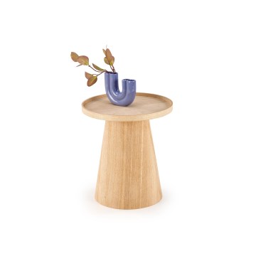 Măsuță de cafea NUIT, diametru 45 cm, maro