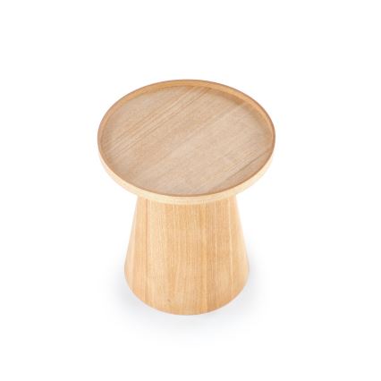 Măsuță de cafea NUIT, diametru 45 cm, maro