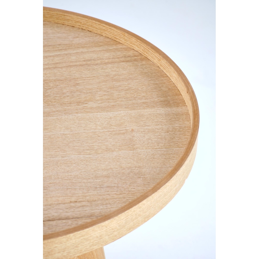 Măsuță de cafea NUIT, diametru 45 cm, maro
