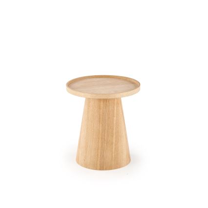 Măsuță de cafea NUIT, diametru 45 cm, maro