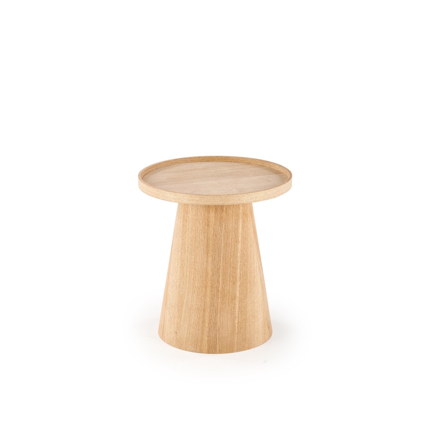 Măsuță de cafea NUIT, diametru 45 cm, maro