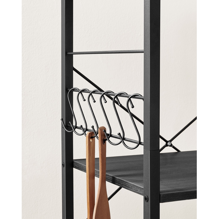 Măsuță de servire MARGE, neagră