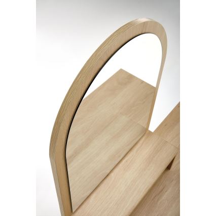 Măsuță de toaletă CARMEN 136x104 cm bej/negru