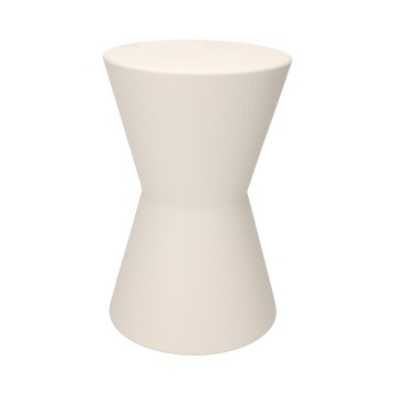 Măsuță laterală PETIT, Ø 29 cm, albă