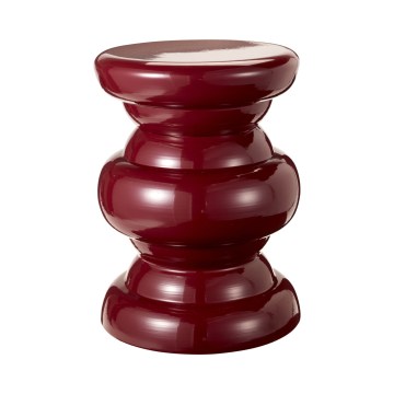Măsuță laterală PETIT, Ø 31 cm, roșie