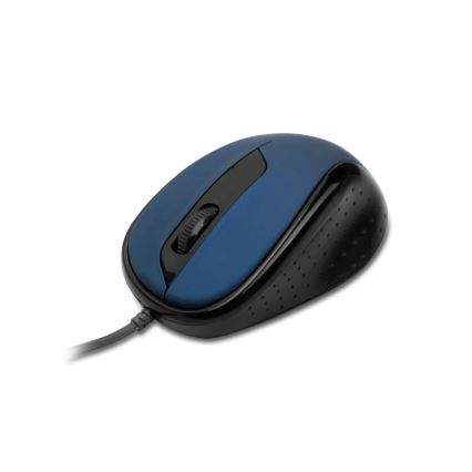 Maus cu fir CONNECT IT CMO-1200-BL 1000 DPI negru/albastru