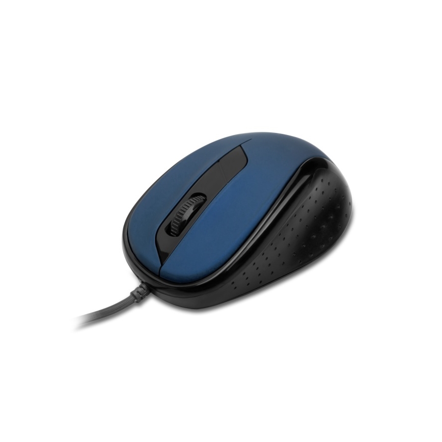 Maus cu fir CONNECT IT CMO-1200-BL 1000 DPI negru/albastru