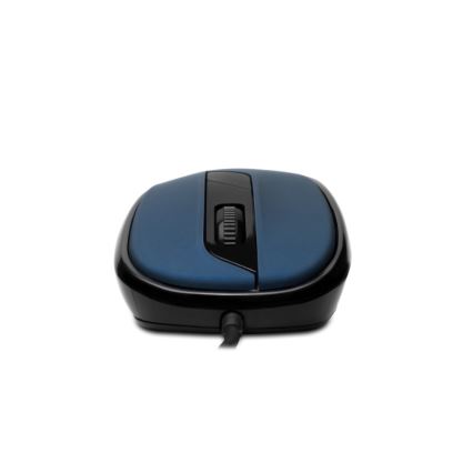 Maus cu fir CONNECT IT CMO-1200-BL 1000 DPI negru/albastru