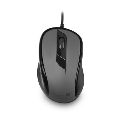 Maus cu fir CONNECT IT CMO-1200-GY 1000 DPI negru/gri