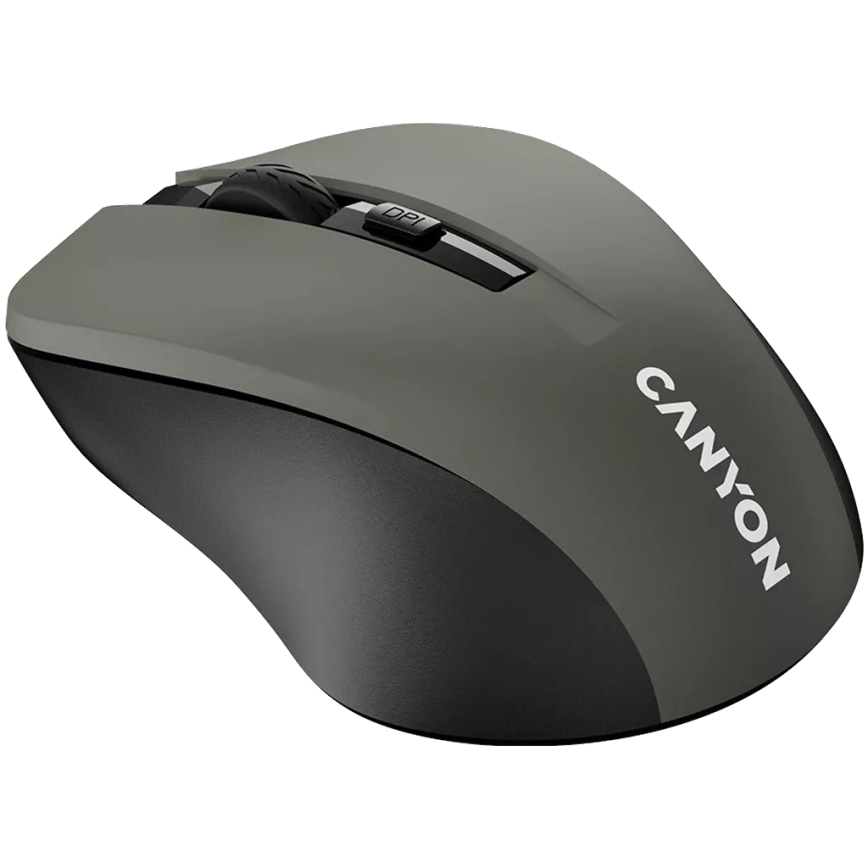 Maus fără fir Canyon 800/1000/1200 DPI 2xAAA gri
