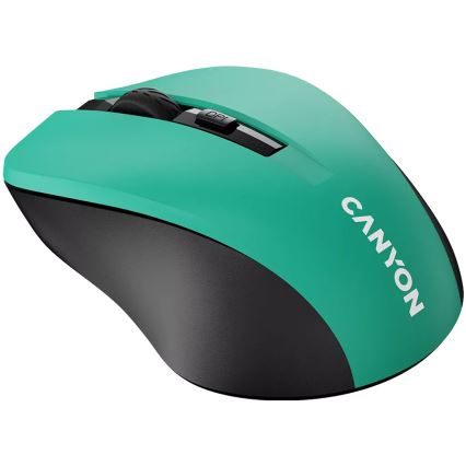 Maus fără fir Canyon 800/1000/1200 DPI 2xAAA verde