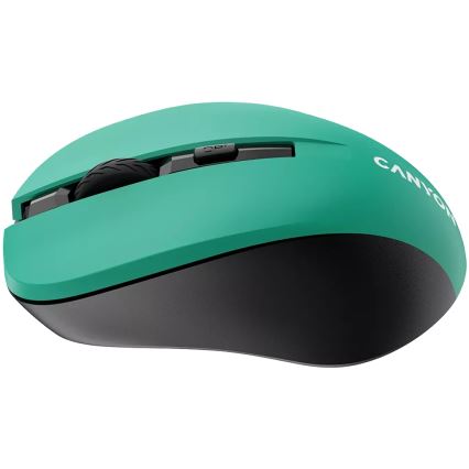Maus fără fir Canyon 800/1000/1200 DPI 2xAAA verde