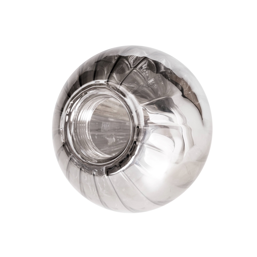 MAXLIGHT - Abajur de rezervă pentru lustru PALLONCINI, diametru 12 cm, negru fumuriu