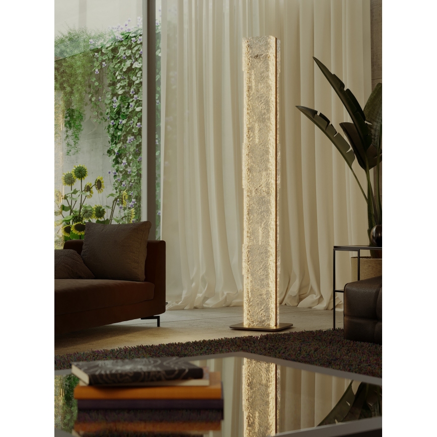 MAXLIGHT F0063 - LED Lampă de podea EVEREST LED/105W/230V 152 cm maro
