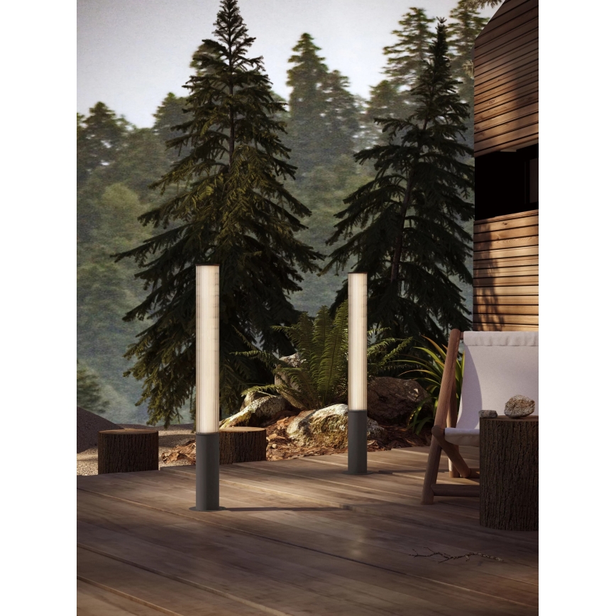 MAXLIGHT F0064 - Lampă LED de exterior GARDENIA LED/25W/230V 105 cm CRI 93 IP65 neagră