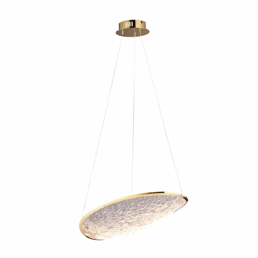 MAXLIGHT P0637D - Candelabru LED suspendat pe cablu EMPIRE LED/17W/230V auriu