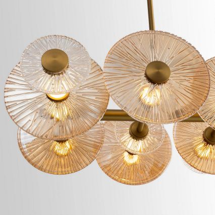 MAXLIGHT P0643 - Candelabru LED cu tijă ALLURE LED/51W/230V auriu