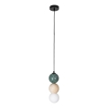 MAXLIGHT P0665 - Pendul pe cablu ALICE 1xG9/7W/230V Ø 10 cm negru