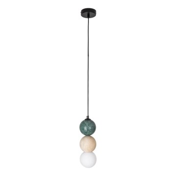 MAXLIGHT P0665 - Pendul pe cablu ALICE 1xG9/7W/230V Ø 10 cm negru