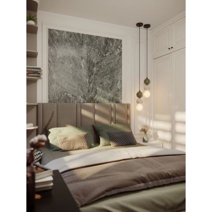 MAXLIGHT P0665 - Pendul pe cablu ALICE 1xG9/7W/230V Ø 10 cm negru