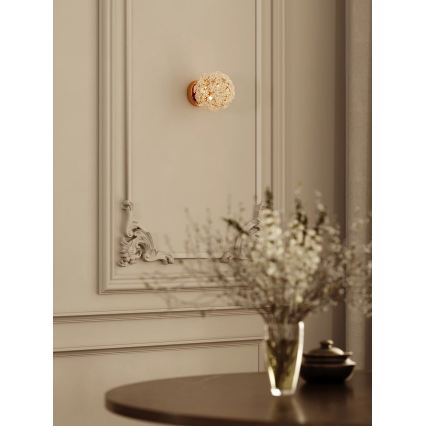 MAXLIGHT W0443 - Aplică de perete RITA 1xG9/5W/230V aurie