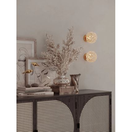MAXLIGHT W0443 - Aplică de perete RITA 1xG9/5W/230V aurie