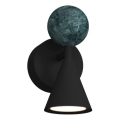 MAXLIGHT W0444 - Lampă de perete LED BINGO LED/8W/230V CRI 92 negru/verde