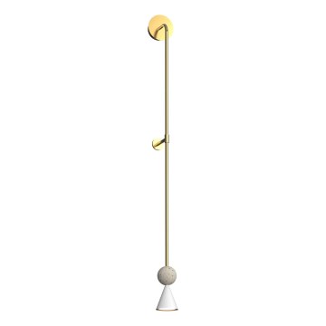MAXLIGHT W0449 - Lampă de perete LED BINGO LED/8W/230V CRI 92 auriu/bej
