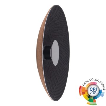 MAXLIGHT W0456 - LED Aplică de perete MISAKI LED/6W/230V CRI 95 neagră