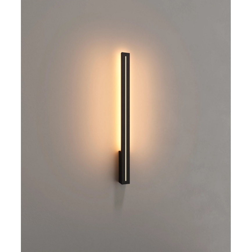 MAXLIGHT W0460 - LED aplică de perete pentru exterior MOENA LED/15W/230V CRI 93 IP65 negru