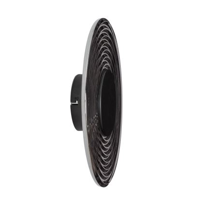 MAXLIGHT W0474 - Aplica de perete LED LEONARDO LED/8W/230V negru/negru fumuriu