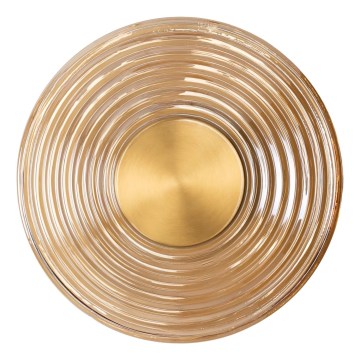 MAXLIGHT W0475 - Aplică de perete LED LEONARDO LED/8W/230V auriu/bej fumuriu