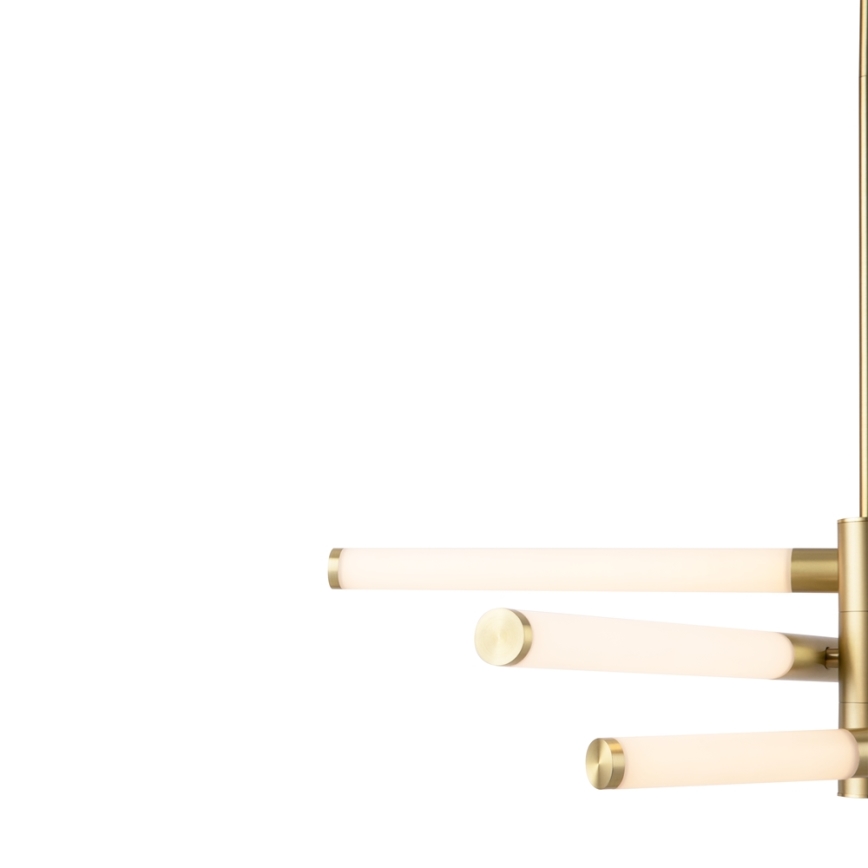 Maytoni MOD106PL-L28G3K - Lustră LED pe tijă AXIS LED/28W/230V, auriu