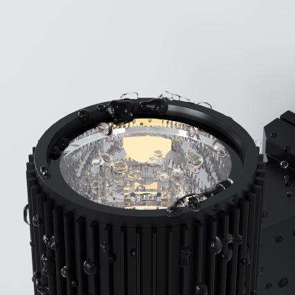 Maytoni O419WL-01B - Aplică de perete pentru exterior RANDO 1x soclu E27/60W/230V IP54, negru