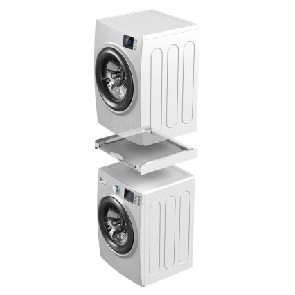 Meliconi 656114 - Suport de stivuire pentru mașină de spălat și uscător, 70 cm, alb