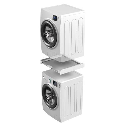 Meliconi 656114 - Suport de stivuire pentru mașină de spălat și uscător, 70 cm, alb
