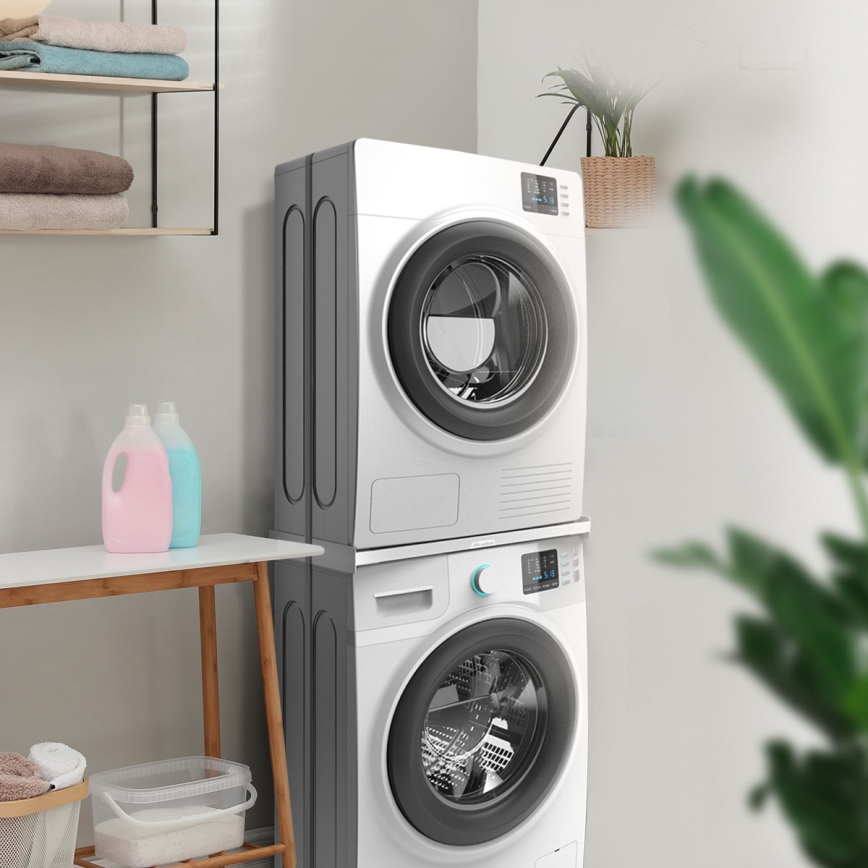 Meliconi 656116 - suport intermediar pentru mașină de spălat și uscător, 46 cm, alb